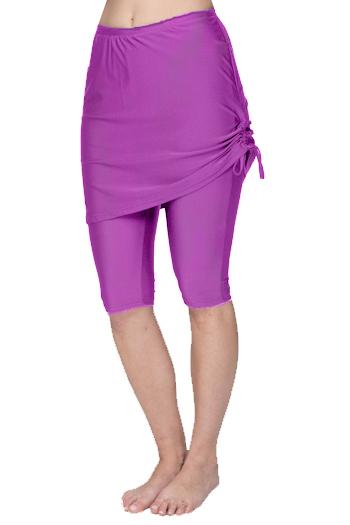 Ruched Runner Swim Skirt