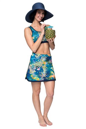 Sporty Crop Top for Swim & Gym - Chlorine Proof-Sale