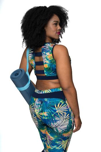 Sporty Crop Top for Swim & Gym - Chlorine Proof-Sale