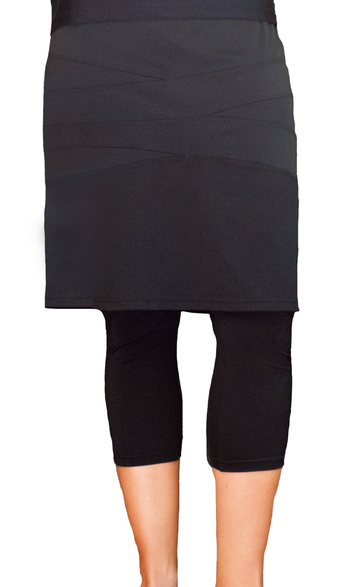 Athletic Pencil Skirt with Long Leggings